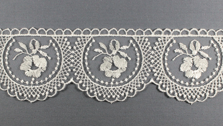 Кружево на сетке №3103 1/9 м