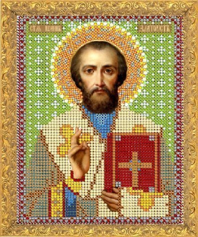 Рисунок на ткани для вышивания бисером 770М "Св. Иоанн"