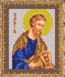 Набор для вышивания бисером ВБ-185 "Икона Святого Апостола Петра"