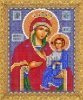 Рисунок на ткани для вышивания бисером 317М "Прсв.Богородица Иверская"