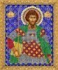Рисунок на ткани для вышивания бисером 780М "Святой Феодор Стратилат"