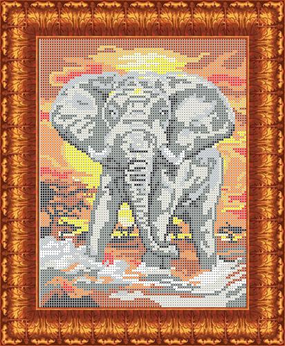 Канва для бисера КБЖ-4015 Слон