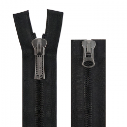 Молния трактор Т.8 двухзамковая, "яп.зуб" 120 см 1/25 шт