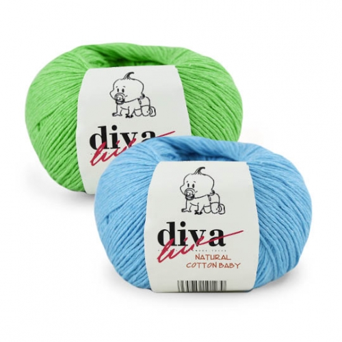 Пряжа Natural Cotton Baby (Diva) Пряжа Natural Cotton Baby (Diva)