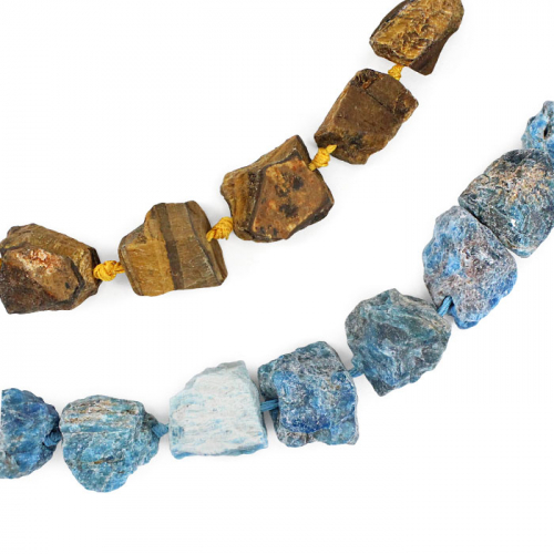 Необработанные бусины крупные (1,5-3 см) 1 нить