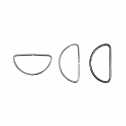 Полукольцо металлическое 3 см (3,2 см) 1/250шт