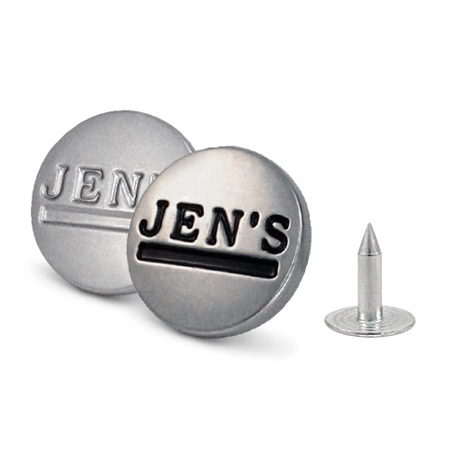 Пуговица джинсовая 17 мм "JEN’S" 1/50 шт