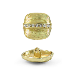 Пуговица №П-1110  28L (золото) 1/25 шт