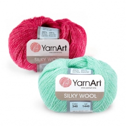 Пряжа Silky wool
