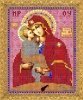 Рисунок на ткани для вышивания бисером 402М "Прсв.Богородица Почаевская"