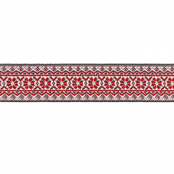 Тесьма жаккард №R4783 ш.2 см 1/9 м