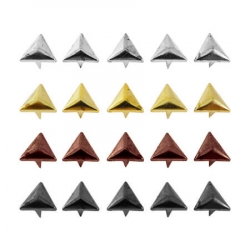 Заклёпки декоративные (треугольник) 1,2 см 1/250 шт
